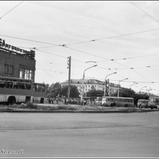 Автовокзал, 1988. Фото - С. Косолапов